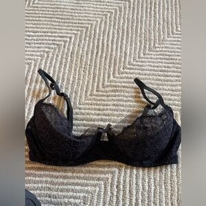 Victoria's Secret Black Lace Bra